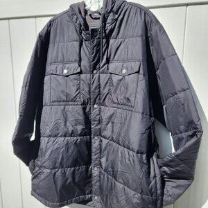 The North Face Meeks Down Puffer Skiing/Snowboarding Jacket L-BLACK